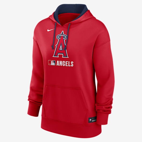 Women's Los Angeles Angels Nike White #1 Mom Home Replica Jersey